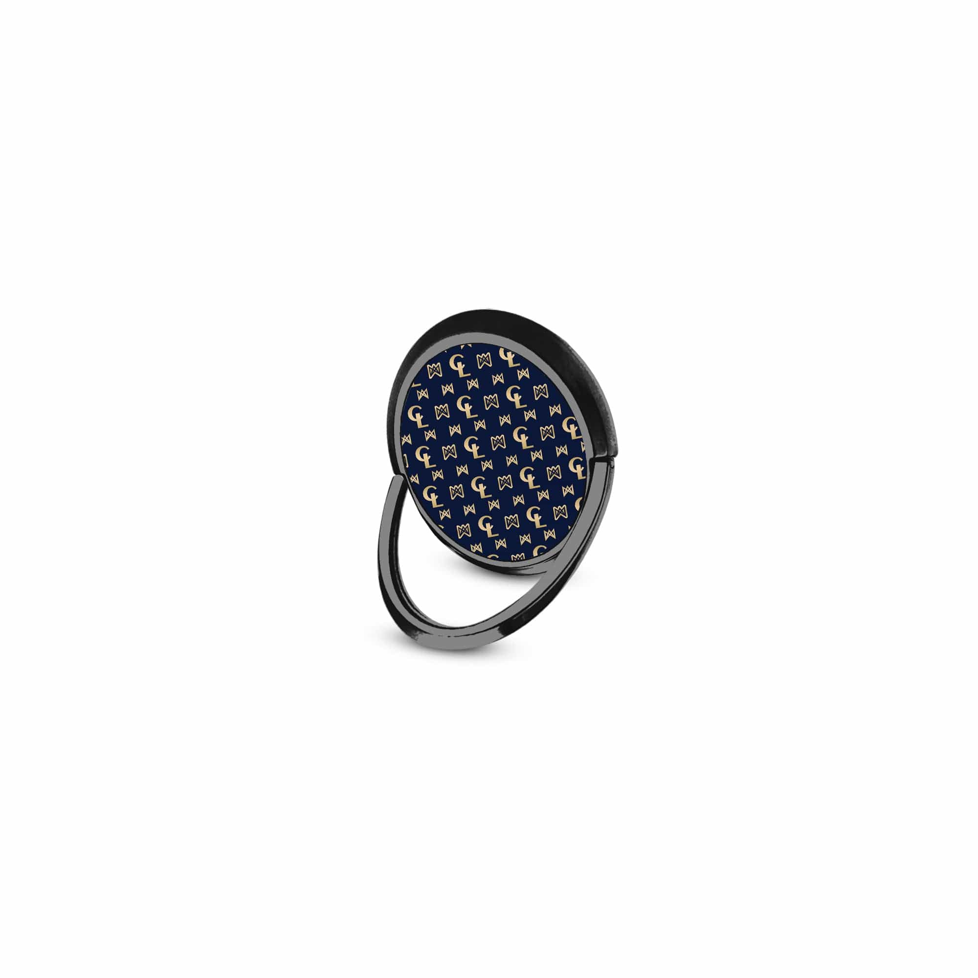 Luscious Luxury | Luxury Pattern Ring Holder in Black