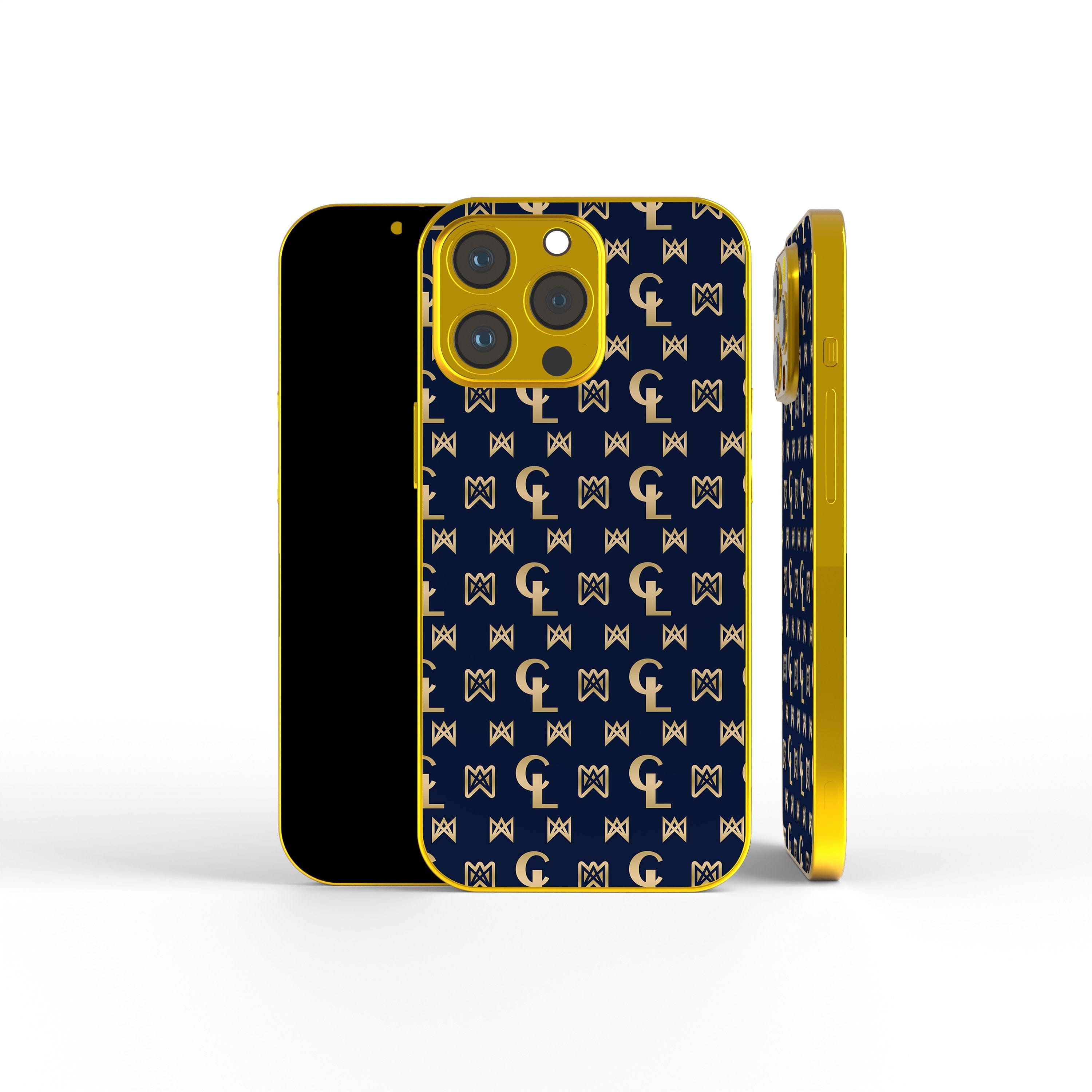 Luscious Luxury | Luxury Pattern Precious Metals Case in Gold