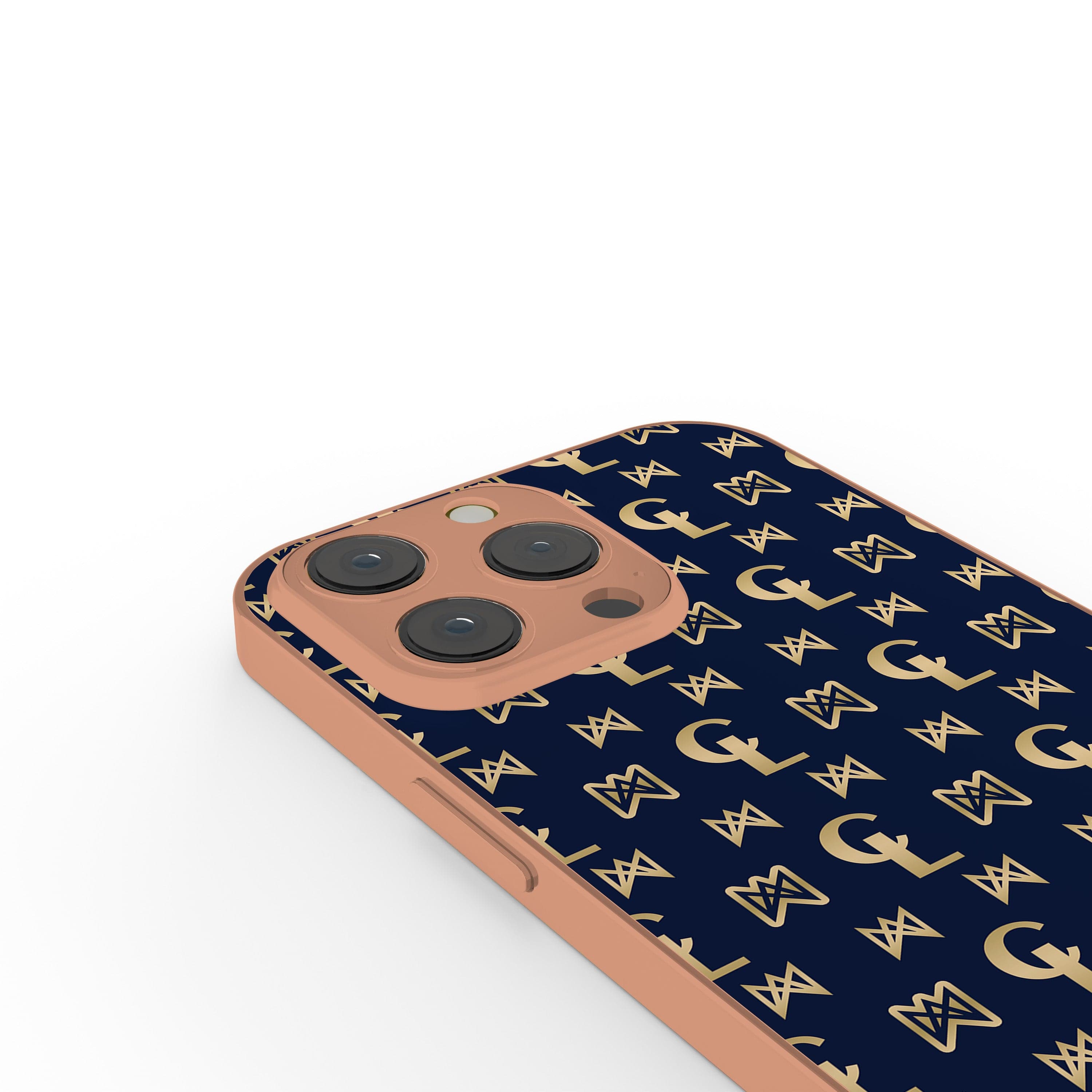 Luscious Luxury | Luxury Pattern Precious Metals Case in Rose Gold