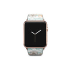 Morning Surf | Aquatic Flowers Floral Apple Watch Band for 38/40/41 mm Watch in Rose Gold