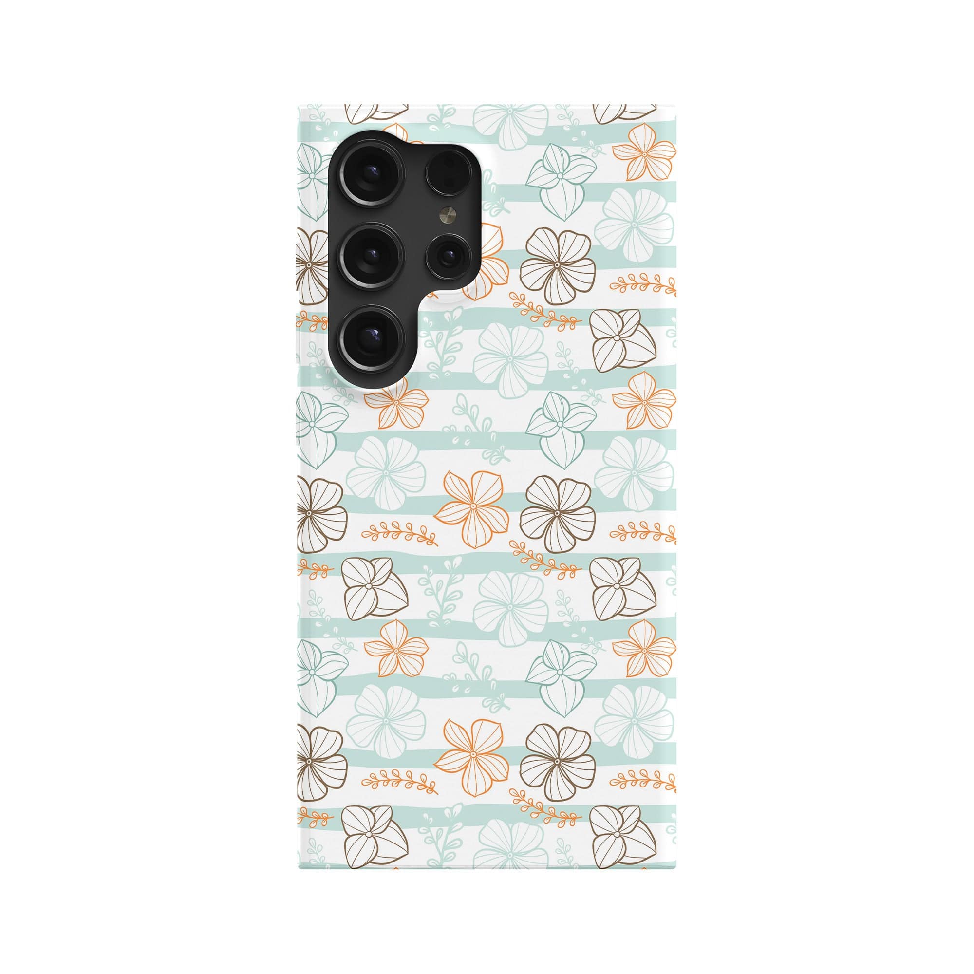 Morning Surf | Aquatic Flowers Floral Samsung Case Slim for Galaxy S24 Ultra