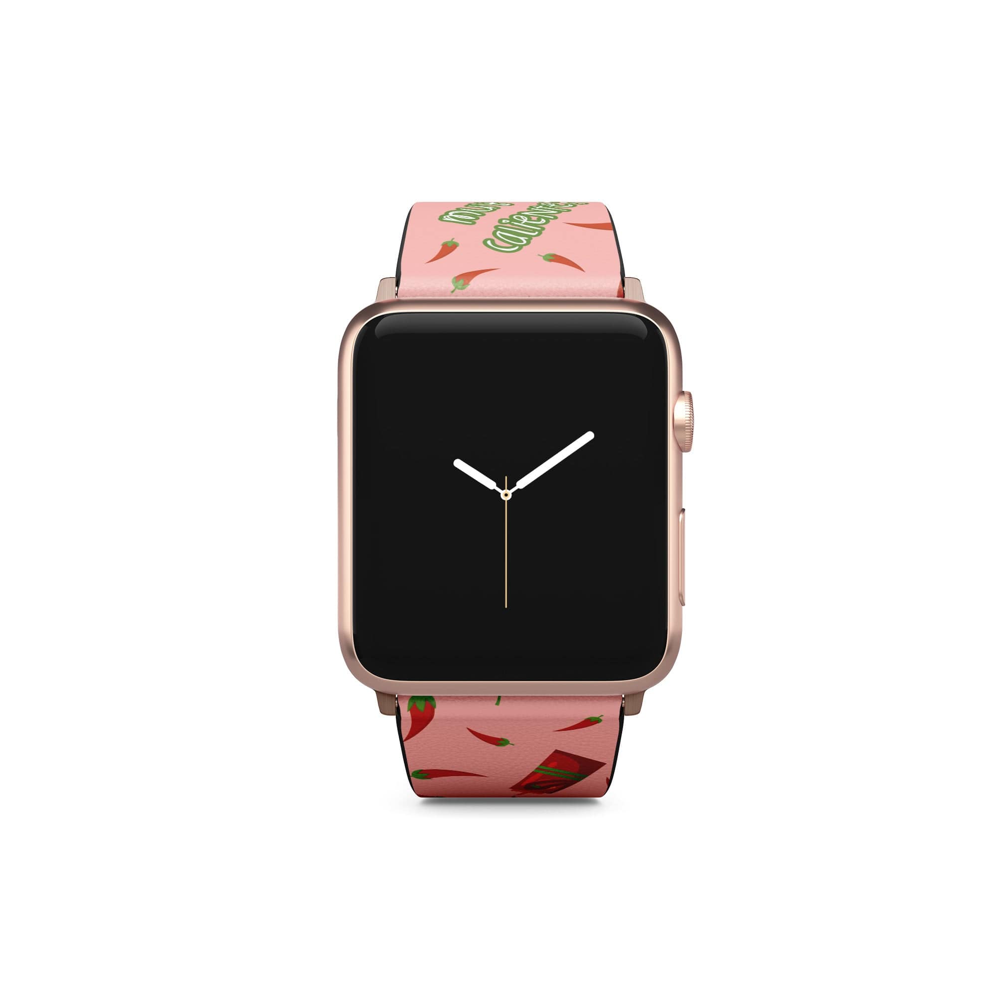 Muy Caliente | Hot Sauce Apple Watch Band for 38/40/41 mm Watch in Rose Gold