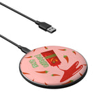 Muy Caliente | Hot Sauce Wireless Charging Pad in Black