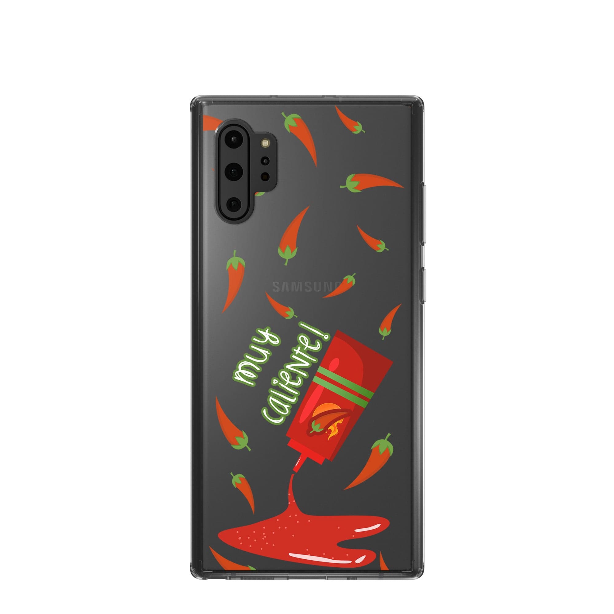 Muy Caliente | Hot Sauce Samsung Case Clear for Galaxy Note 10 Plus 