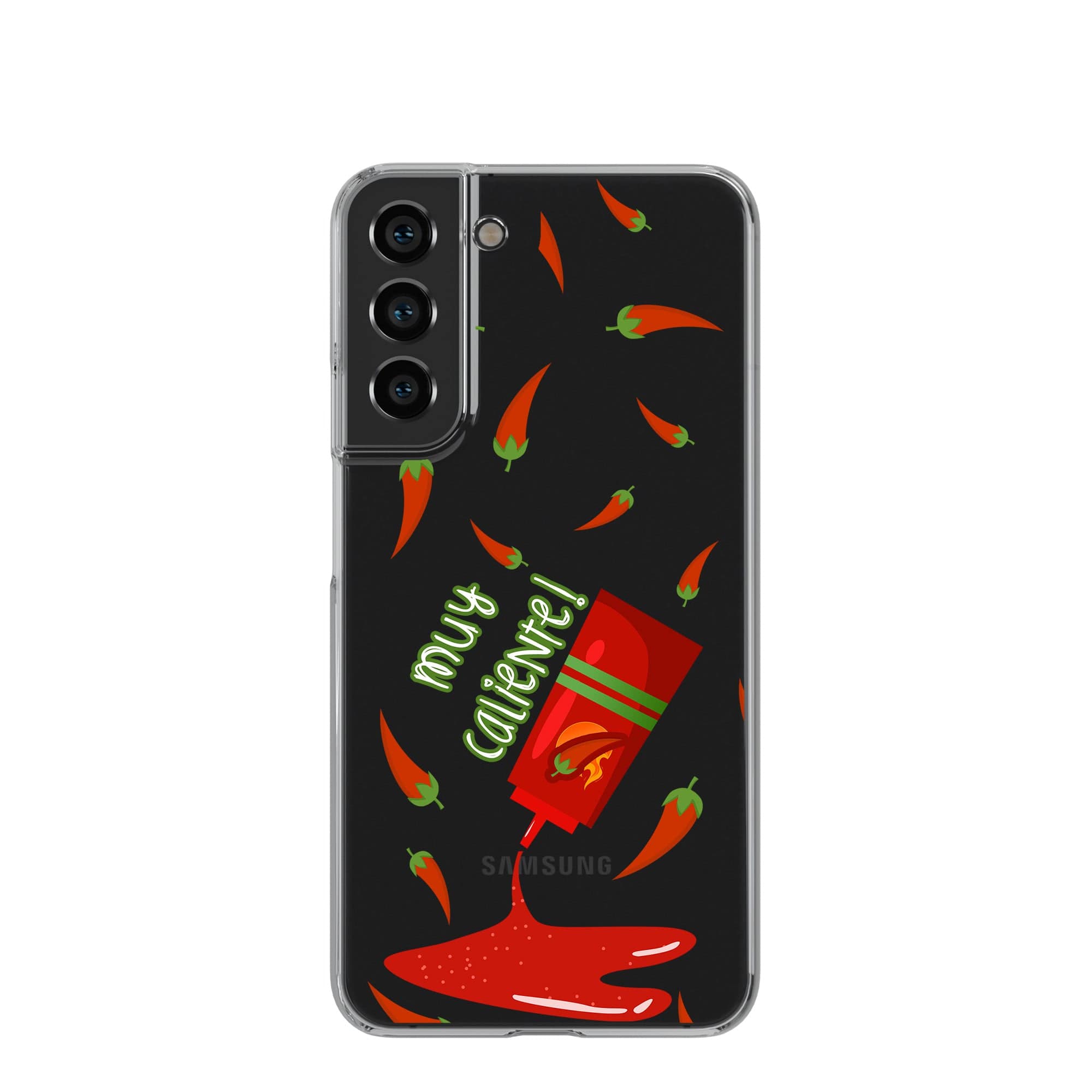 Muy Caliente | Hot Sauce Samsung Case Clear for Galaxy S22 Plus