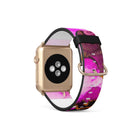 Notes of Pink | Marble Apple Watch Band for 38/40/41 mm Watch in Gold