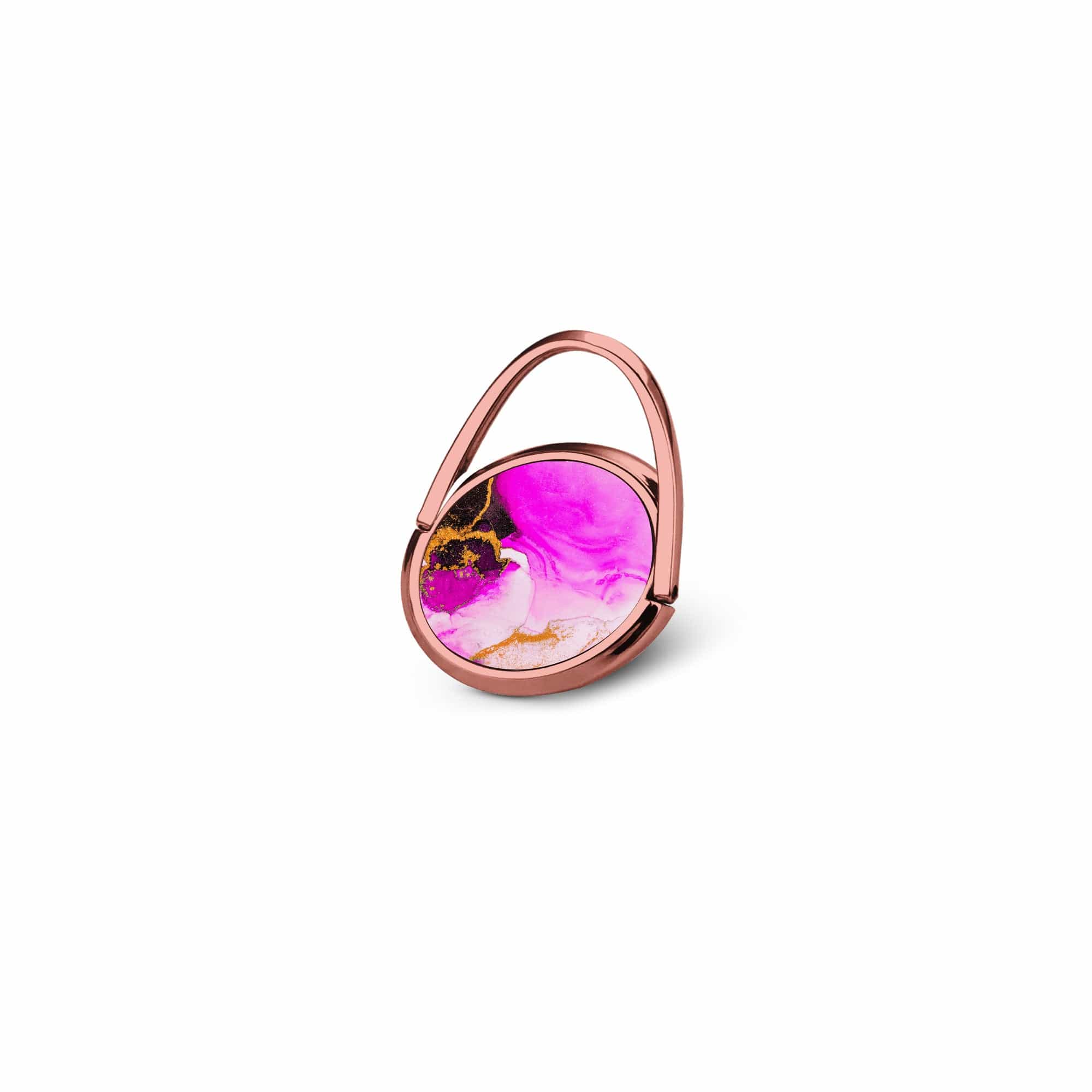 Notes of Pink | Marble Ring Holder in Rose Gold