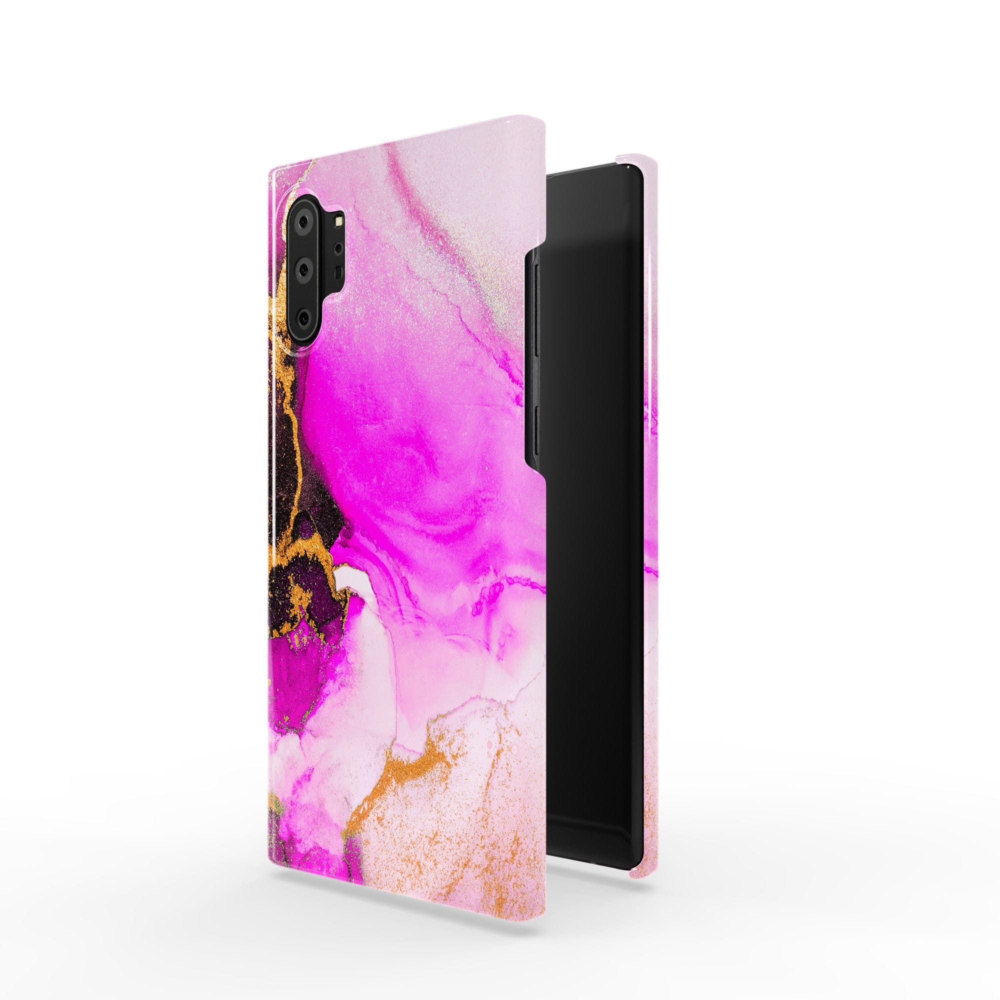 Notes of Pink | Marble Samsung Case Slim for Galaxy Note 10 Plus 