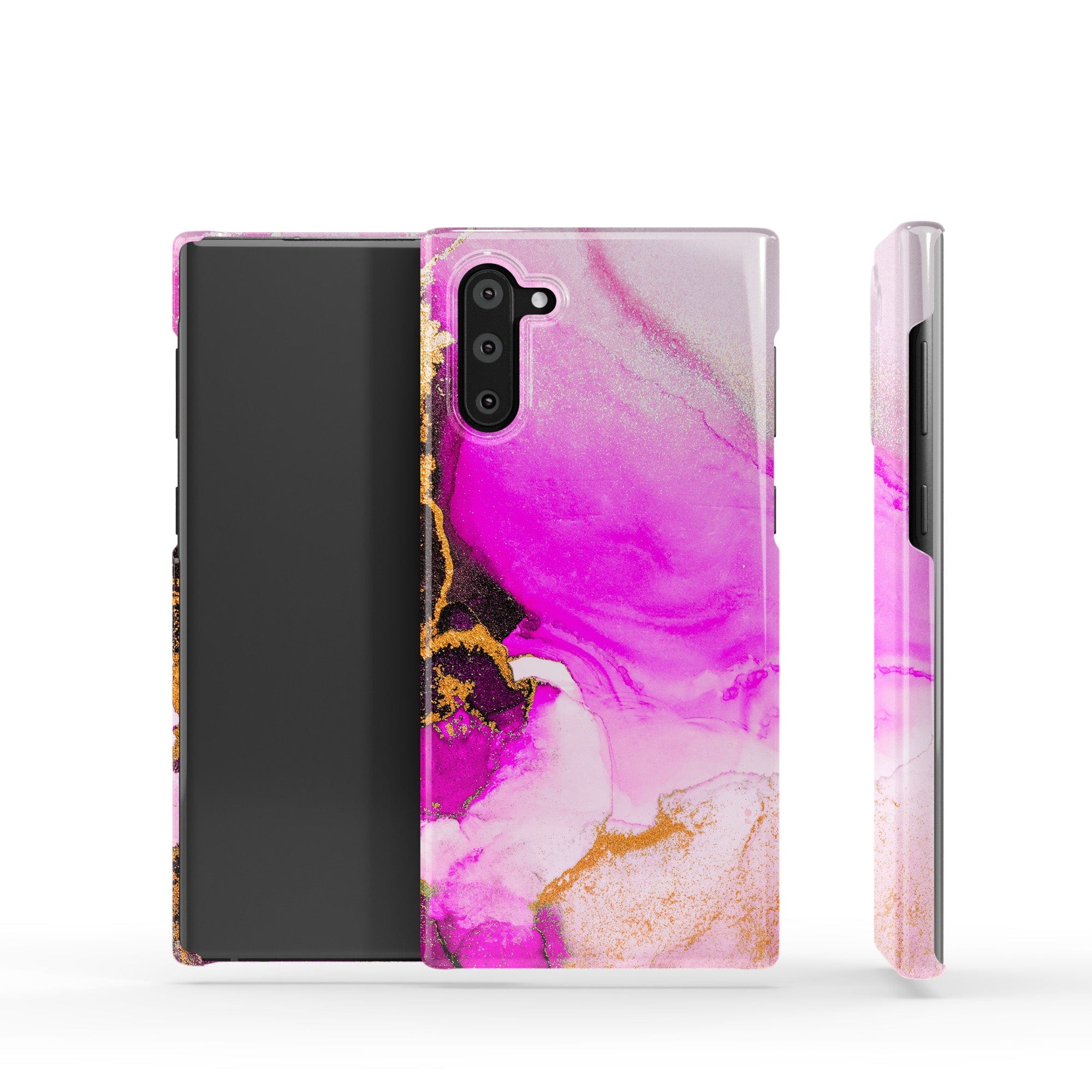 Notes of Pink | Marble Samsung Case Slim for Galaxy Note 10 