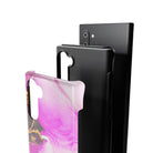 Notes of Pink | Marble Samsung Case Tough for Galaxy Note 10 