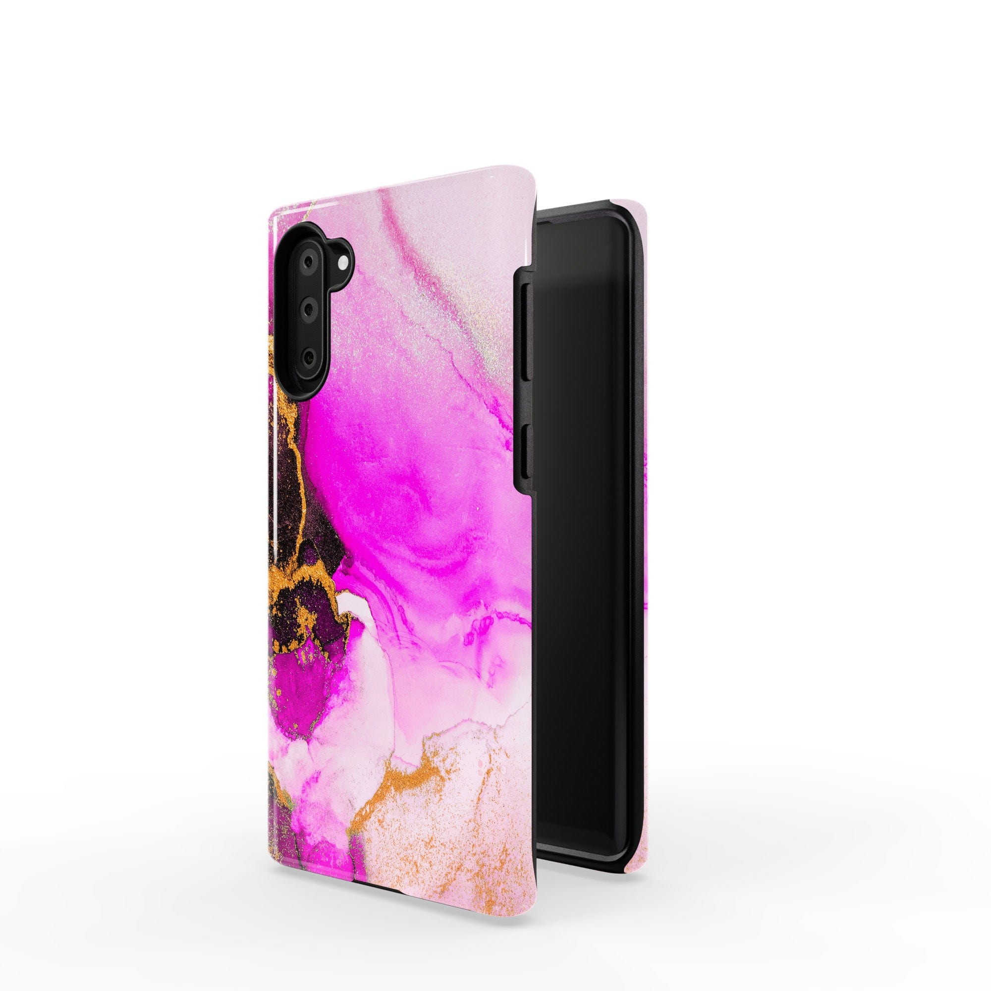 Notes of Pink | Marble Samsung Case Tough for Galaxy Note 10 