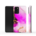 Notes of Pink | Marble Samsung Case Tough for Galaxy Note 20 