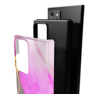 Notes of Pink | Marble Samsung Case Tough for Galaxy Note 20 Ultra 