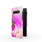 Notes of Pink | Marble Samsung Case Slim for Galaxy S10 Plus 