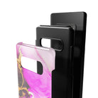 Notes of Pink | Marble Samsung Case Tough for Galaxy S10 Plus 