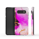 Notes of Pink | Marble Samsung Case Tough for Galaxy S10 Plus 