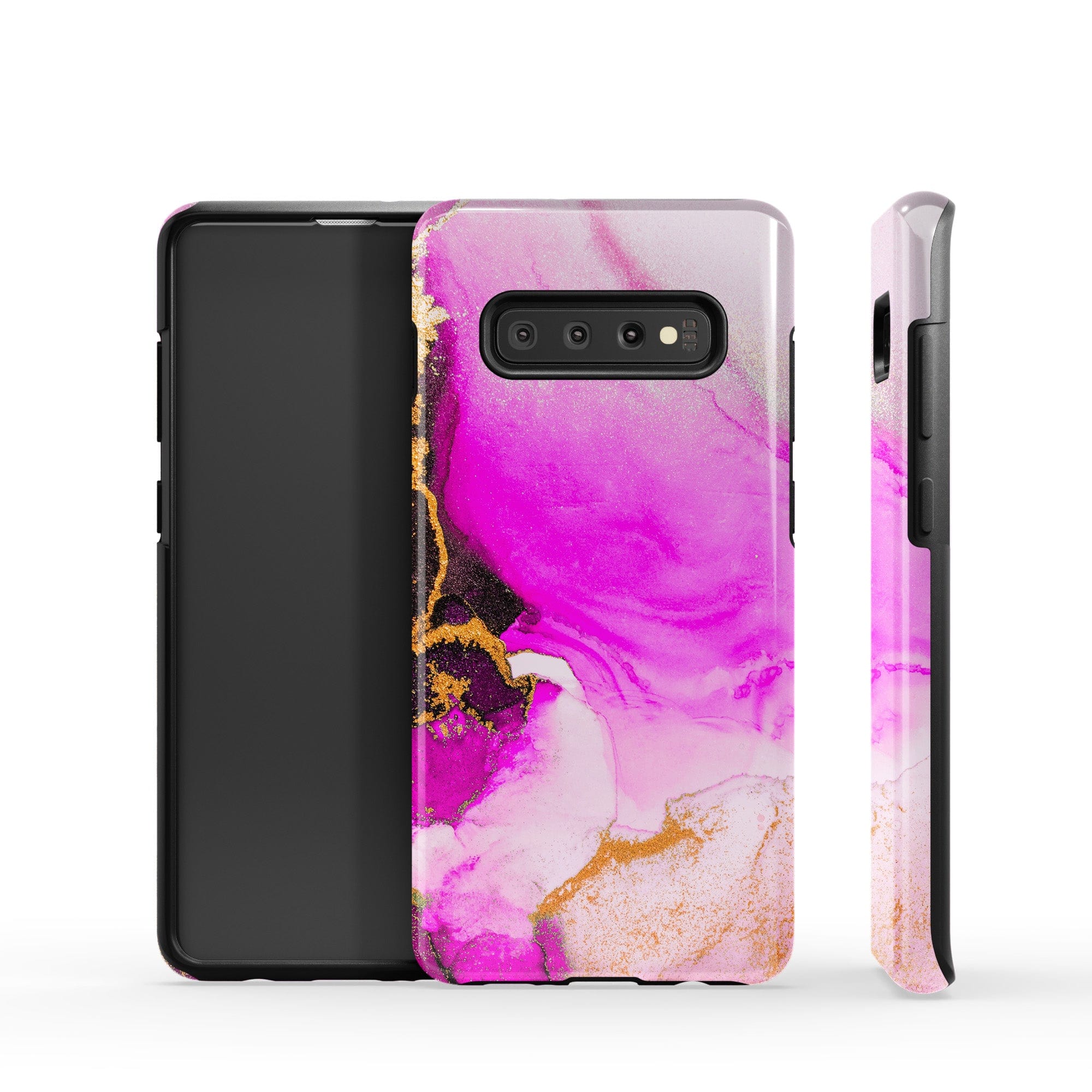 Notes of Pink | Marble Samsung Case Tough for Galaxy S10 Plus 