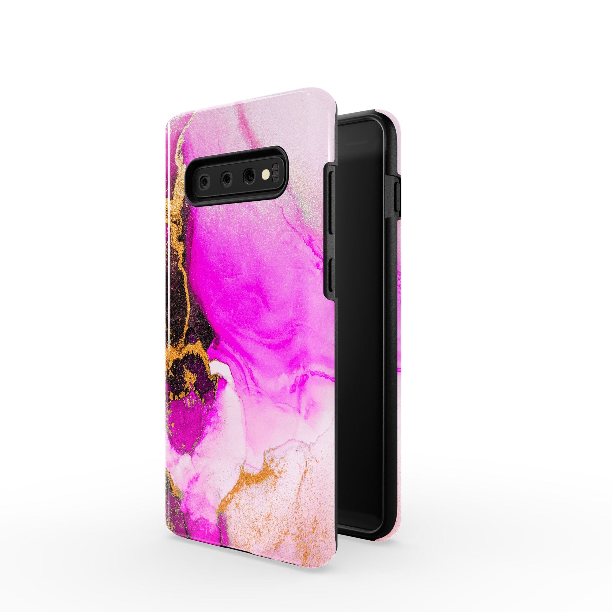 Notes of Pink | Marble Samsung Case Tough for Galaxy S10 Plus 