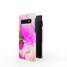 Notes of Pink | Marble Samsung Case Slim for Galaxy S10 