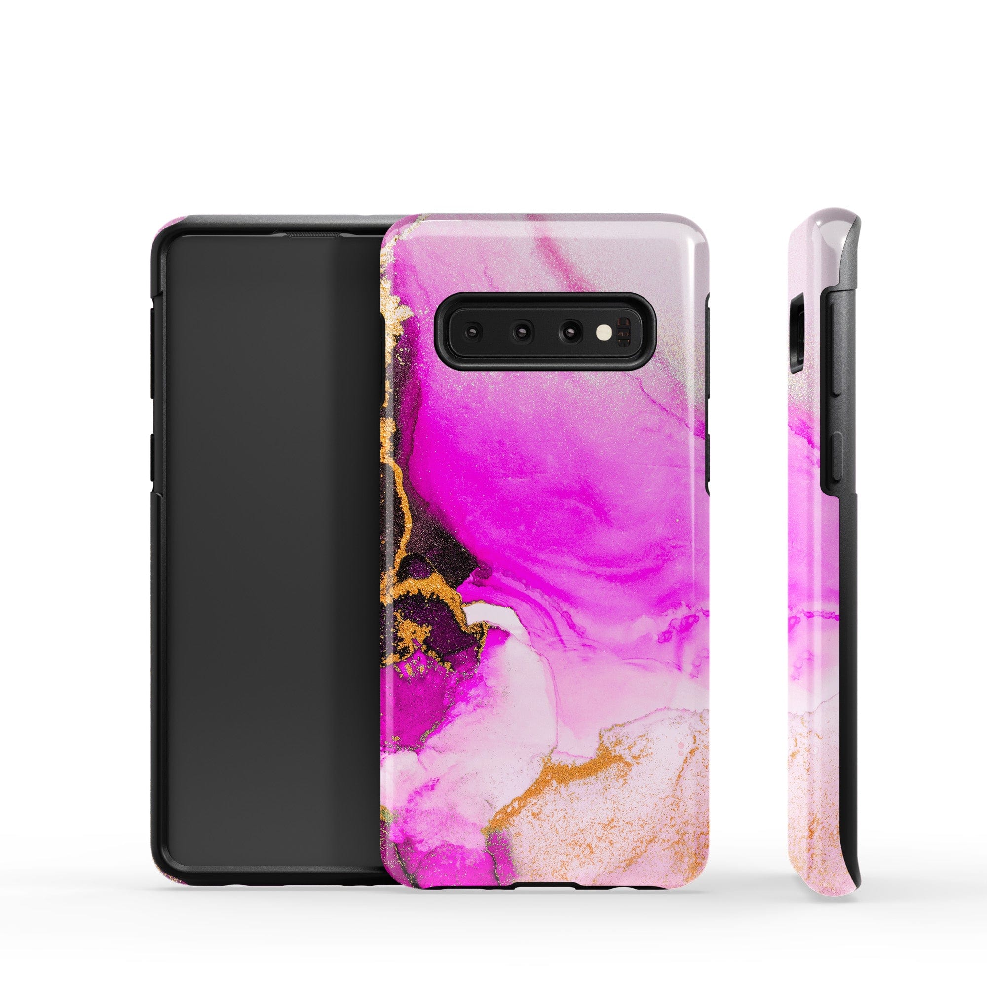 Notes of Pink | Marble Samsung Case Tough for Galaxy S10 