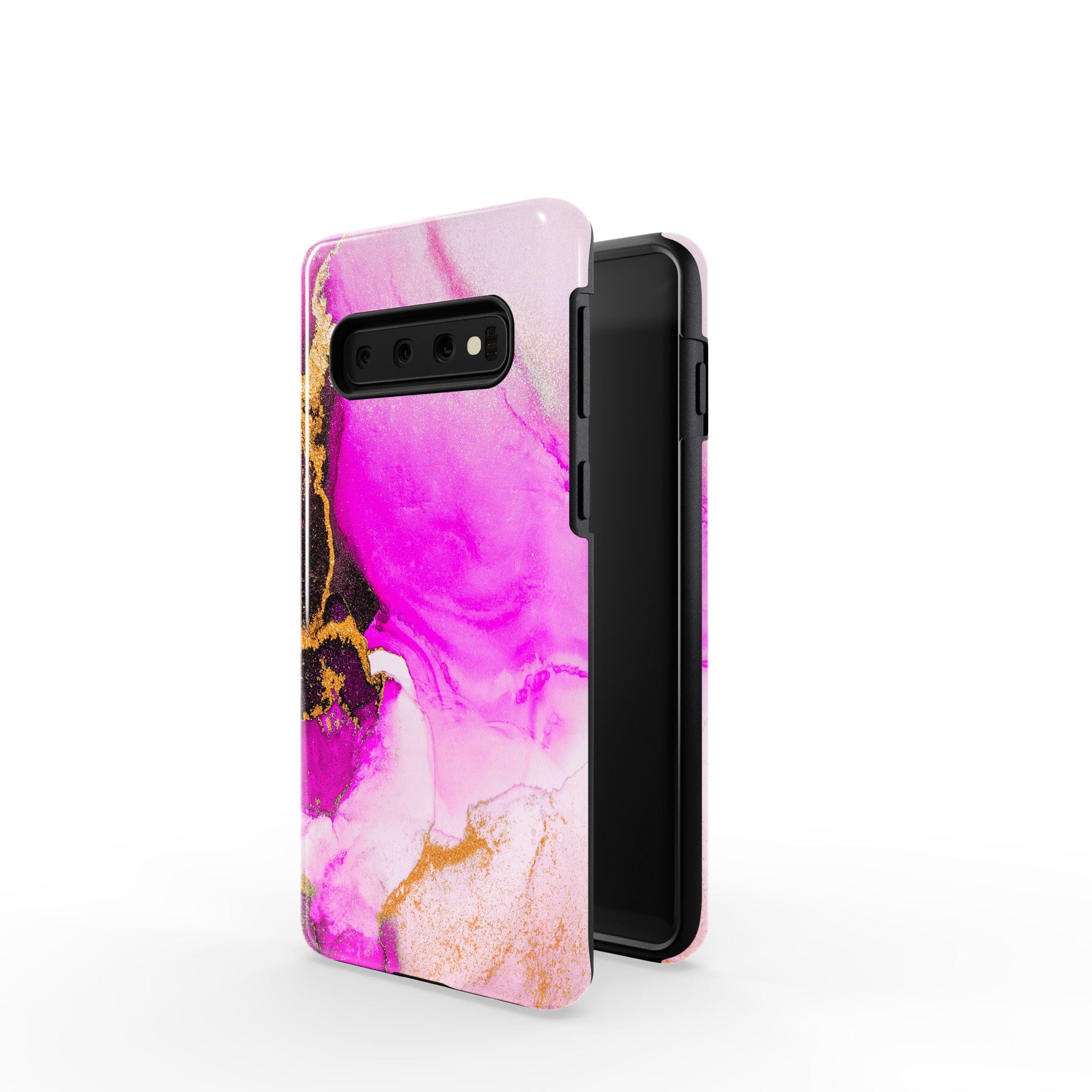 Notes of Pink | Marble Samsung Case Tough for Galaxy S10 