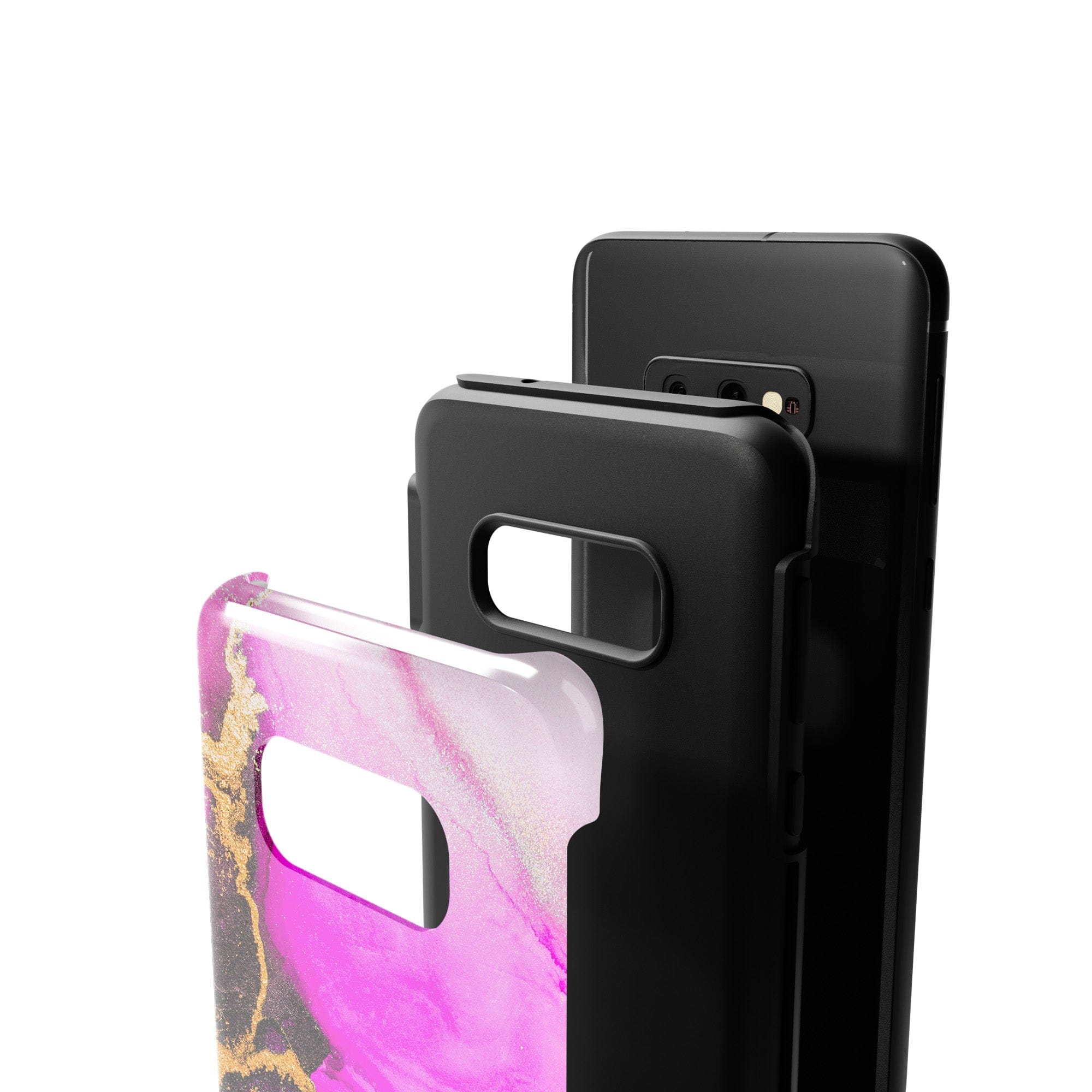 Notes of Pink | Marble Samsung Case Tough for Galaxy S10e 