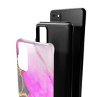 Notes of Pink | Marble Samsung Case Tough for Galaxy S20 Plus