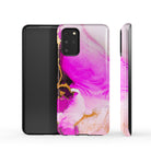 Notes of Pink | Marble Samsung Case Tough for Galaxy S20 Plus