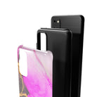 Notes of Pink | Marble Samsung Case Tough for Galaxy S20 