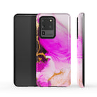 Notes of Pink | Marble Samsung Case Tough for Galaxy S20 Ultra