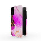 Notes of Pink | Marble Samsung Case Slim for Galaxy S21 Plus