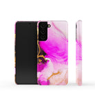 Notes of Pink | Marble Samsung Case Slim for Galaxy S21 