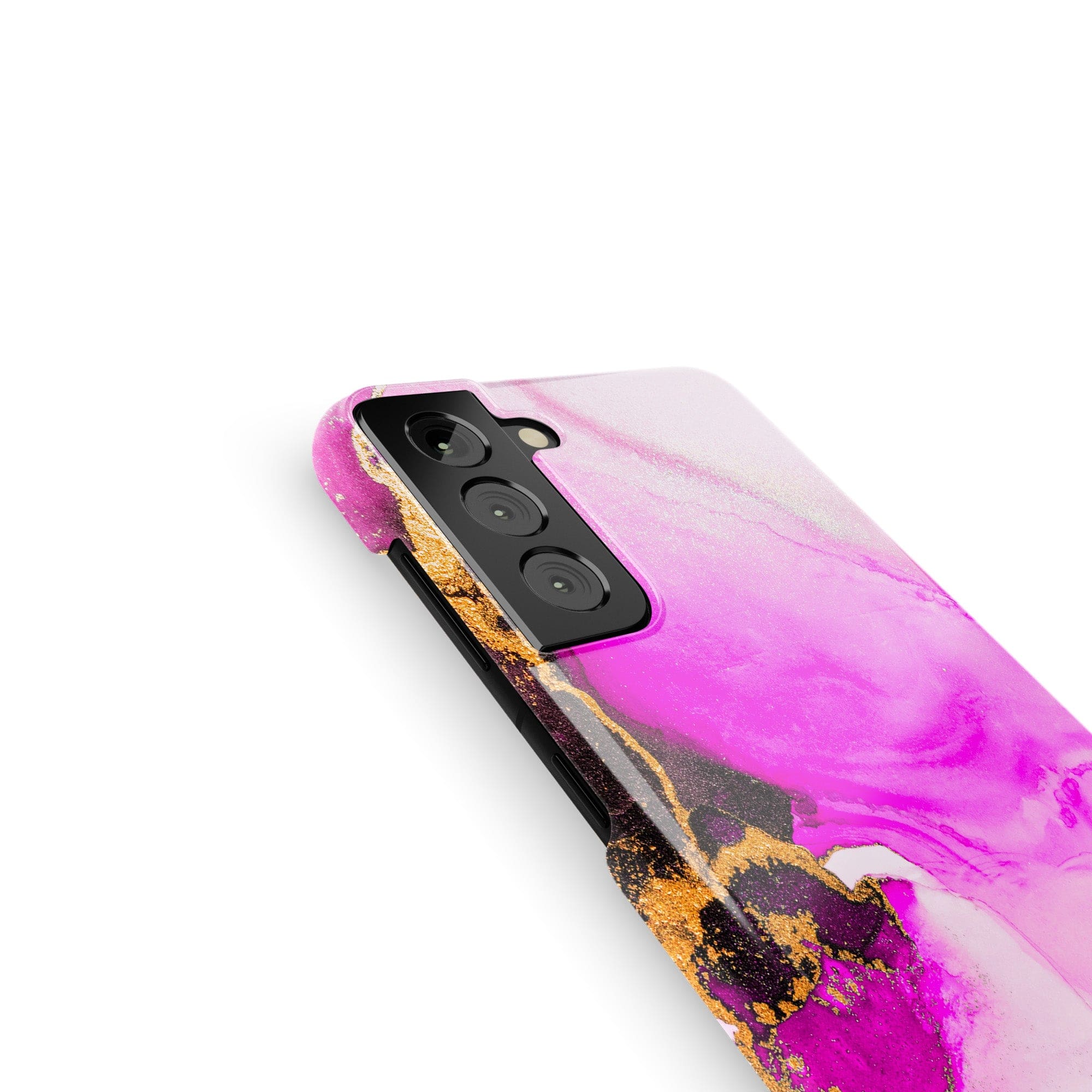 Notes of Pink | Marble Samsung Case Slim for Galaxy S21 