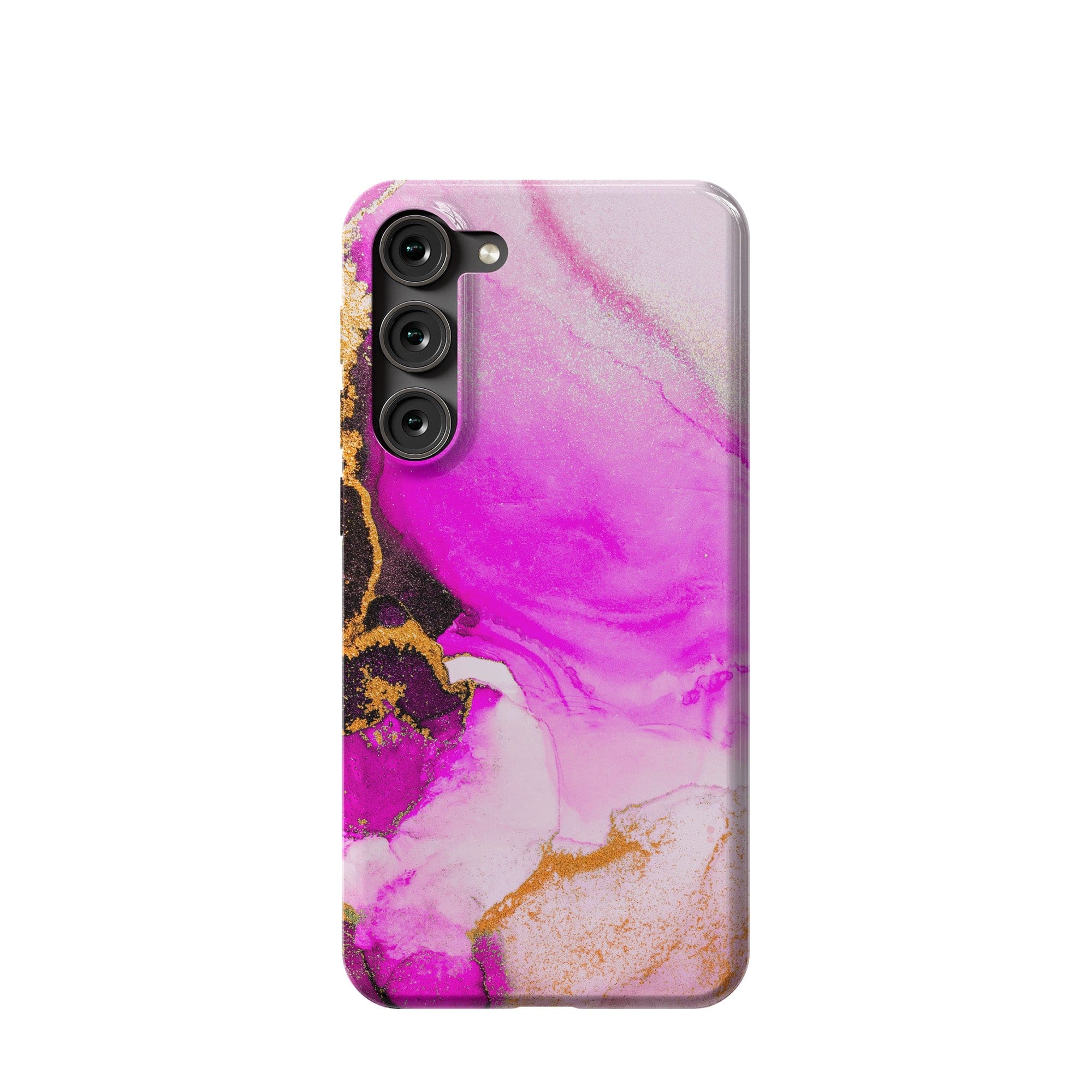 Notes of Pink | Marble Samsung Case Slim for Galaxy S23 Plus