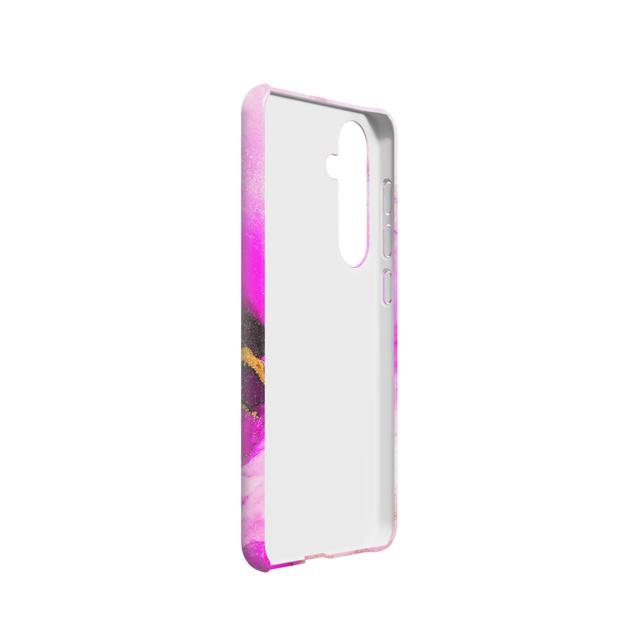 Notes of Pink | Marble Samsung Case Slim for Galaxy S24 Plus