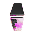 Notes of Pink | Marble Samsung Case Slim for Galaxy S24 Ultra