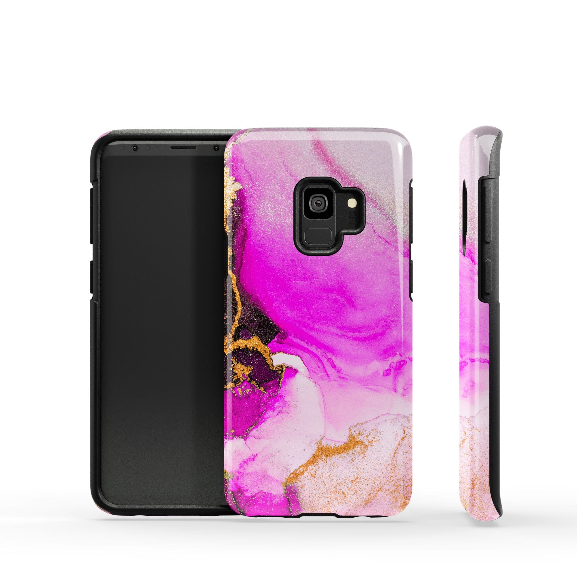 Notes of Pink | Marble Samsung Case Tough for Galaxy S9 