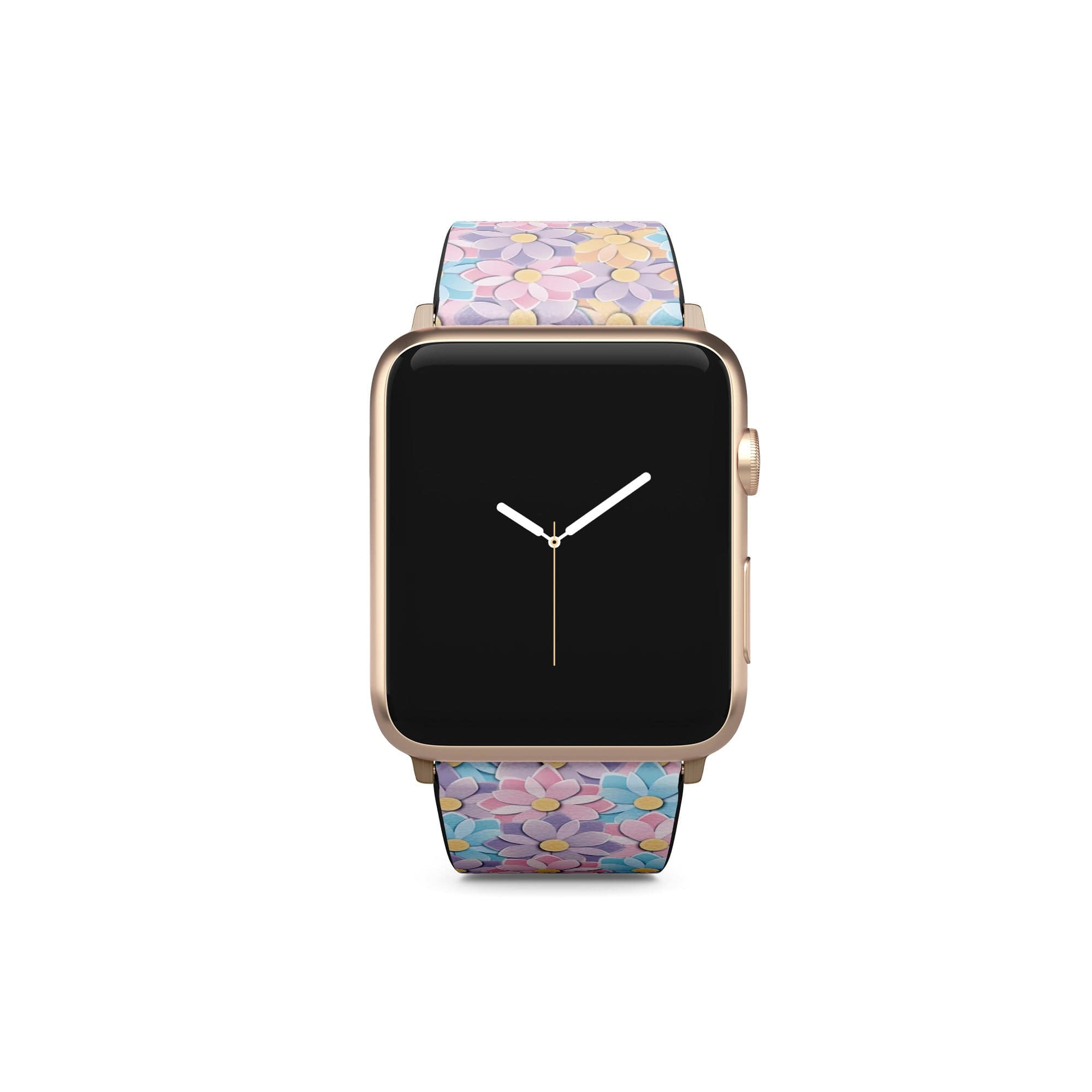 Origami Explosion | Paper Flowers Floral Apple Watch Band for 38/40/41 mm Watch in Gold