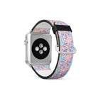 Origami Explosion | Paper Flowers Floral Apple Watch Band for 38/40/41 mm Watch in Silver