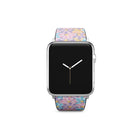 Origami Explosion | Paper Flowers Floral Apple Watch Band for 38/40/41 mm Watch in Silver