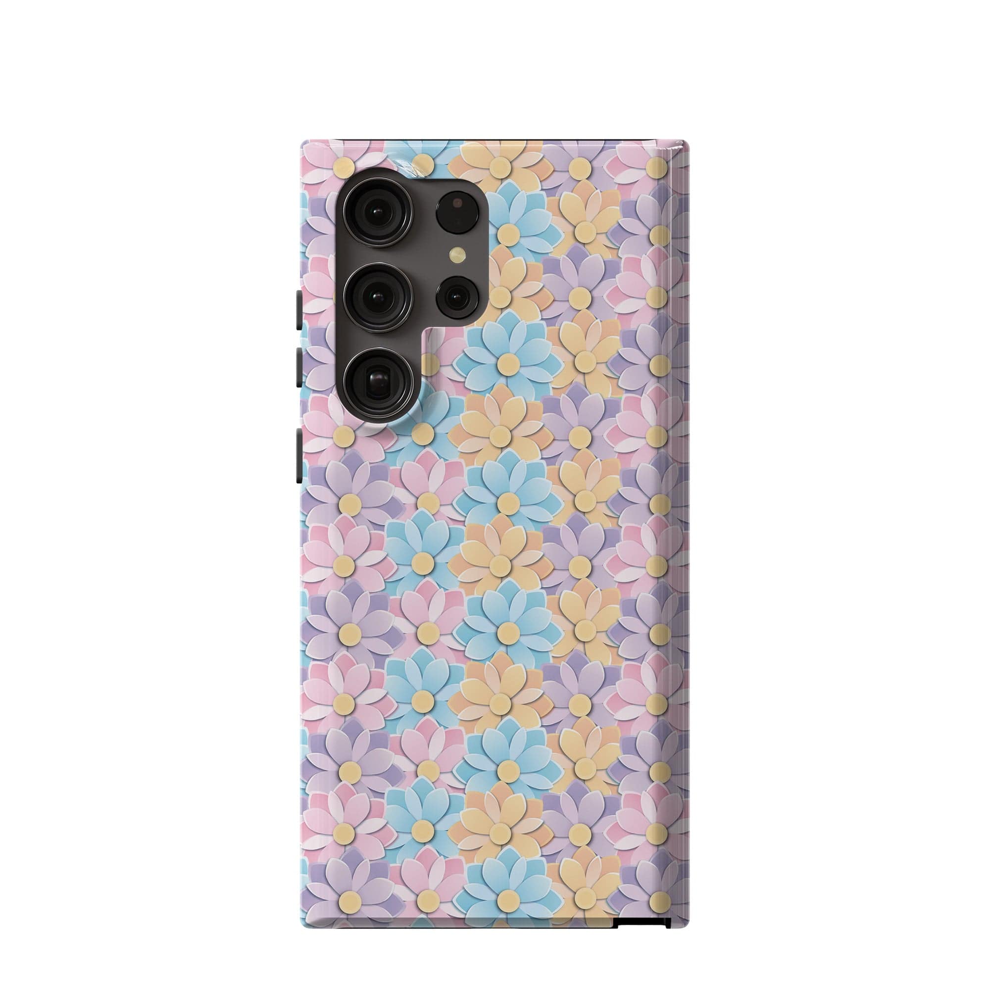 Origami Explosion | Paper Flowers Floral Samsung Case Tough for Galaxy S23