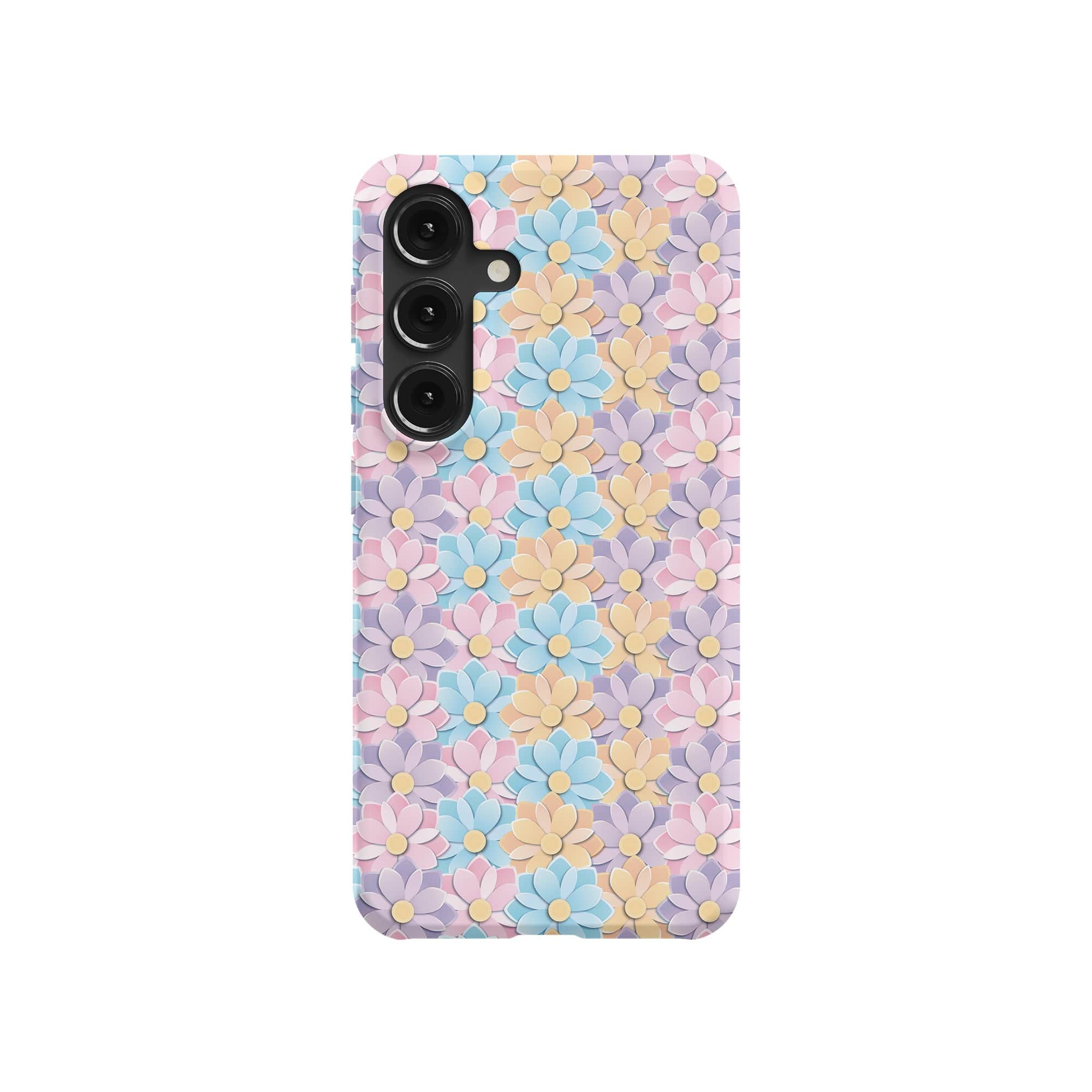 Origami Explosion | Paper Flowers Floral Samsung Case Slim for Galaxy S24