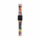 Out of Focus | Tie Dye Apple Watch Band for 38/40/41 mm Watch in Black