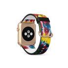 Out of Focus | Tie Dye Apple Watch Band for 38/40/41 mm Watch in Gold