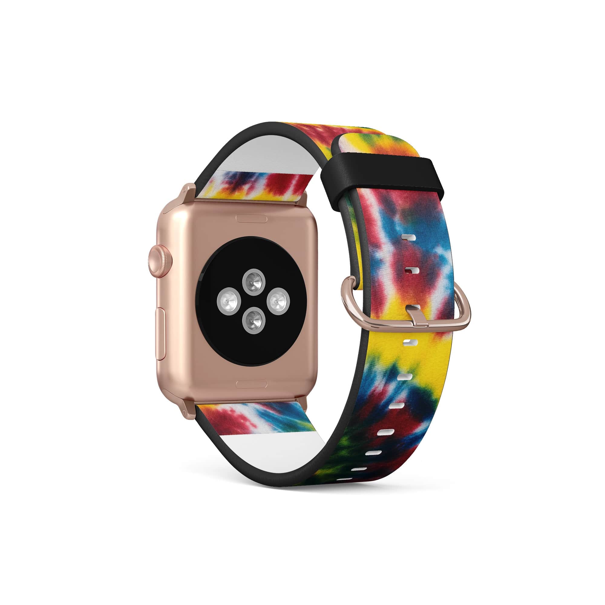 Out of Focus | Tie Dye Apple Watch Band for 38/40/41 mm Watch in Rose Gold