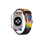 Out of Focus | Tie Dye Apple Watch Band for 38/40/41 mm Watch in Silver