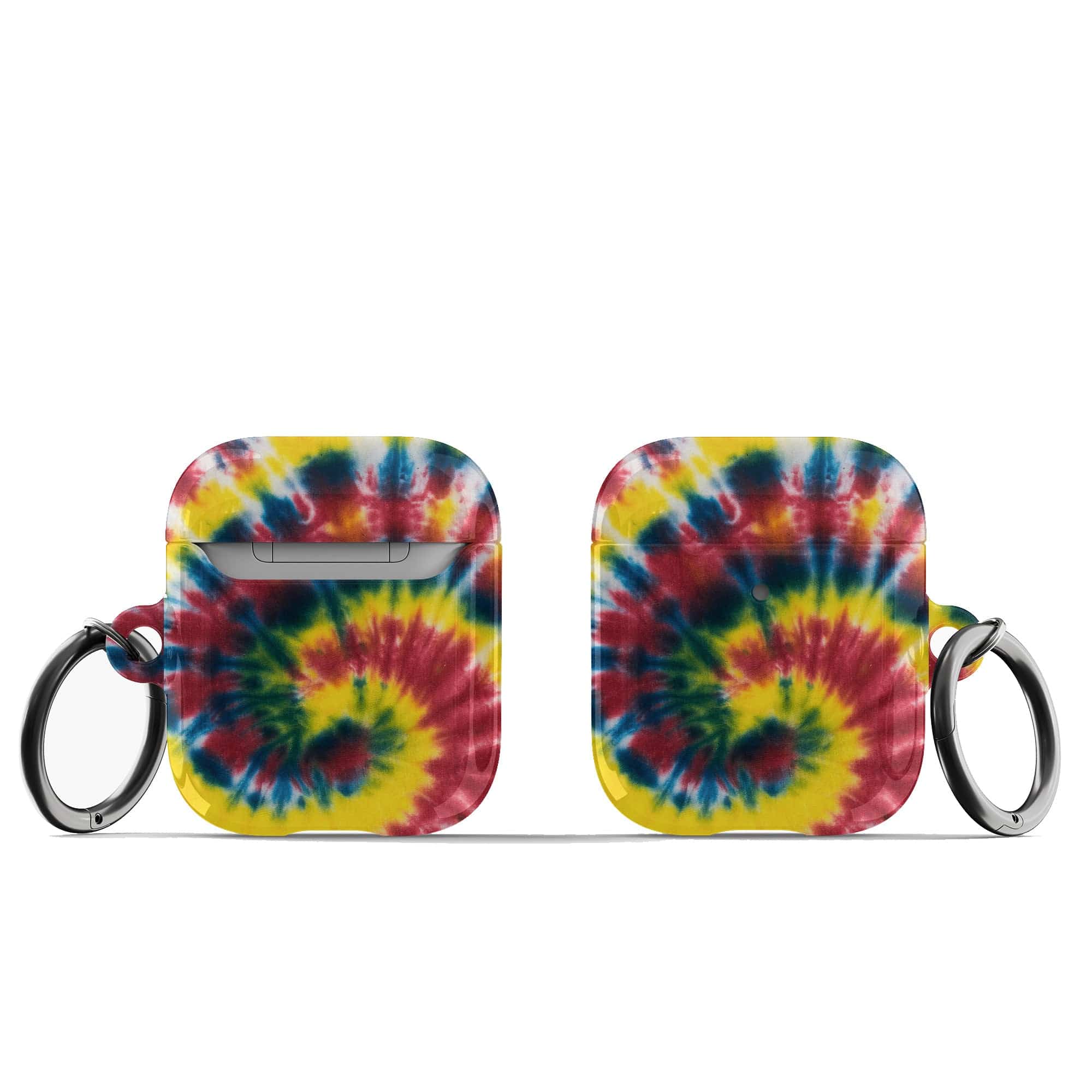 Out of Focus | Tie Dye Apple AirPods Case for AirPods 1&2 Black