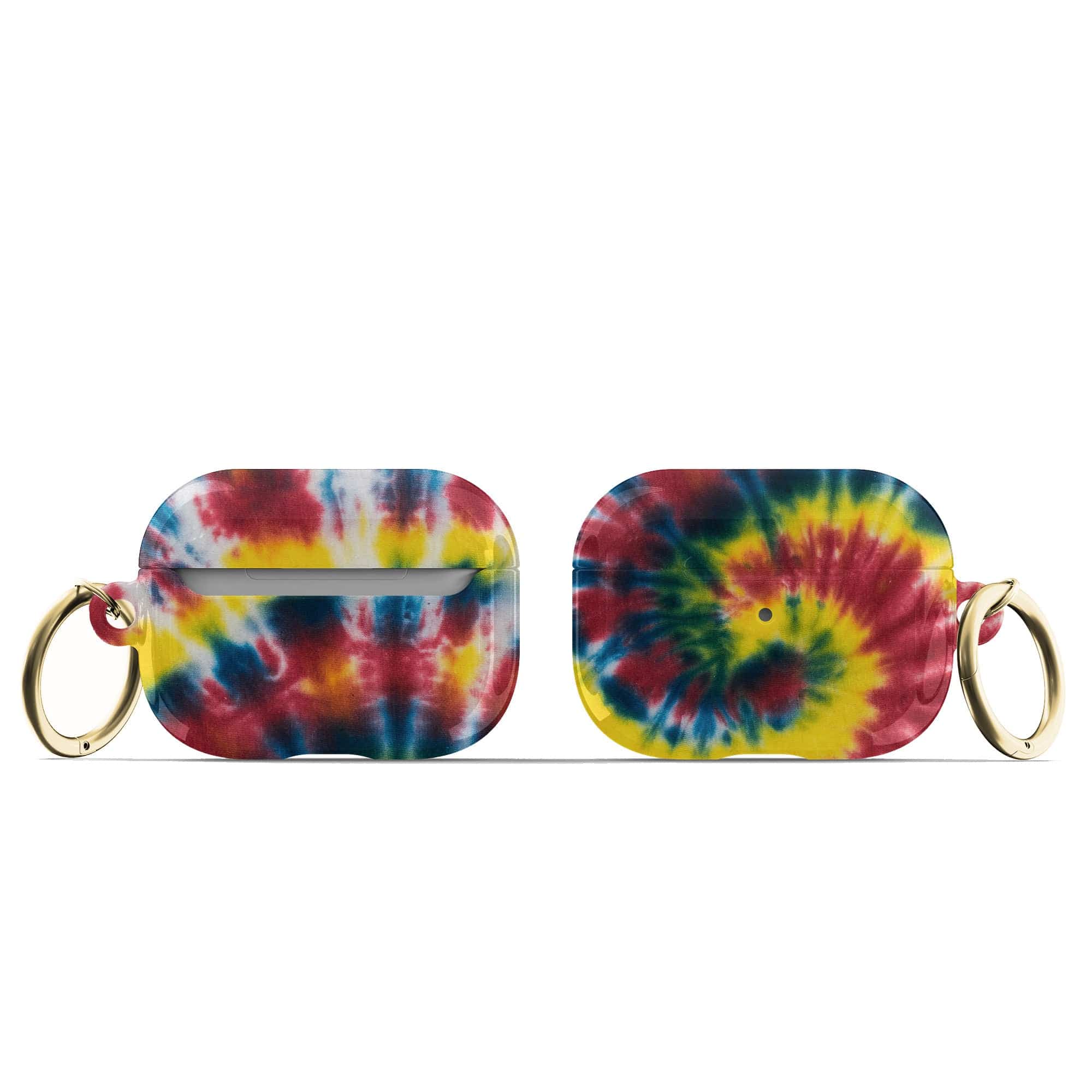 Out of Focus | Tie Dye Apple AirPods Case for AirPods 3 & AirPods Pro 1&2 Gold