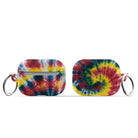 Out of Focus | Tie Dye Apple AirPods Case for AirPods 3 & AirPods Pro 1&2 Silver