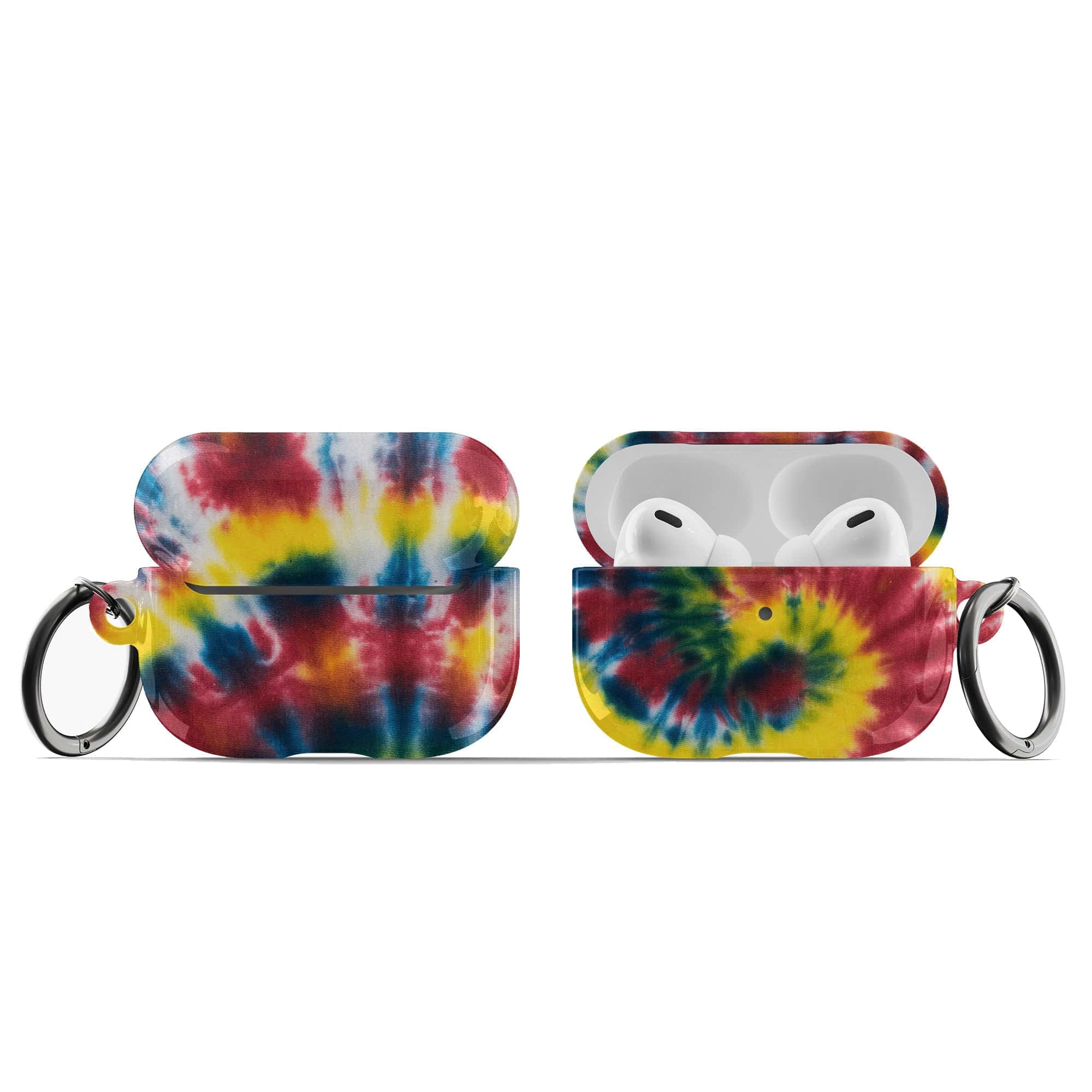 Out of Focus | Tie Dye Apple AirPods Case for AirPods 3 & AirPods Pro 1&2 Black